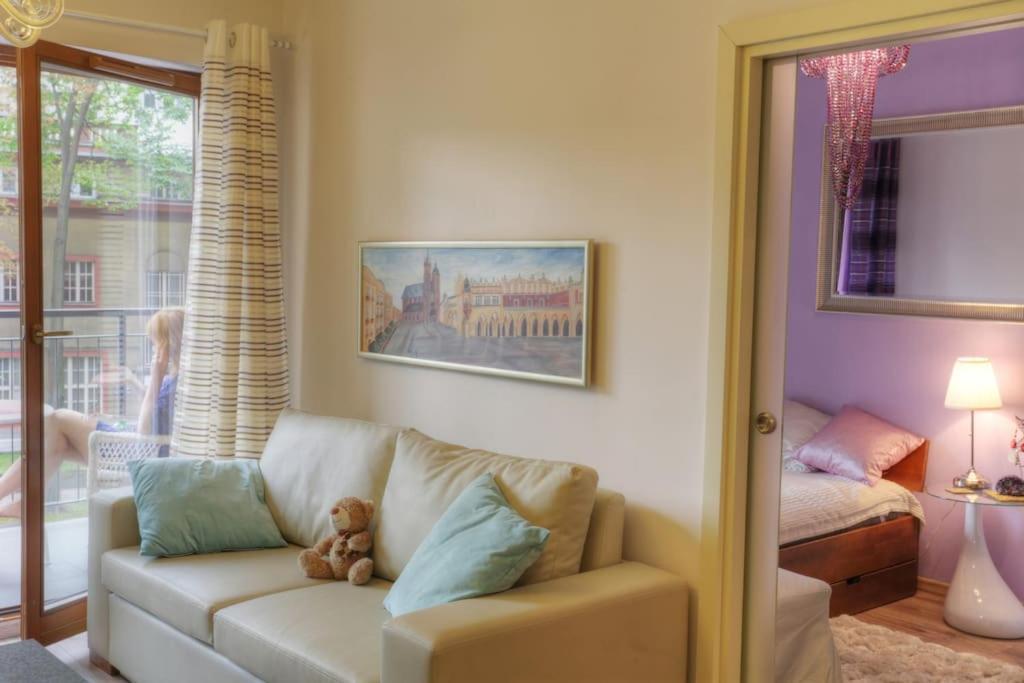 Ekskluzywny W Centrum Z Balkonem I Parkingiem Apartment Krakau